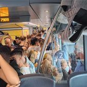 Weiterhin dichtes Gedränge