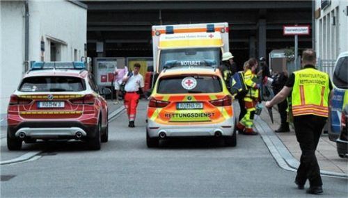 Die Einsatzkräfte waren schnell vor Ort, für das Opfer kam jedoch jede Hilfe zu spät. Foto Reisner