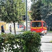 Helikopter-Einsatz mitten in der Stadt