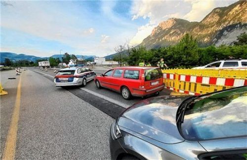 Die Hetzjagd mit der Polizei endete für einen Tiroler an der Grenze in Kiefersfelden.