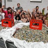 Schüler sammeln 1,6 Tonnen Kronkorken