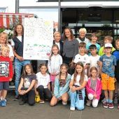 Als Dankeschön: Grundschüler gestalten Plakat für Unterstützung