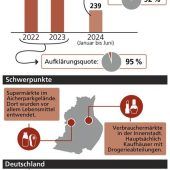 Immer mehr Langfinger unterwegs