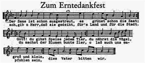Ein Liedabdruck im Oberbayerischen Volksblatt vom 30. September 1983.Notenschrift EBES-Volksmusik