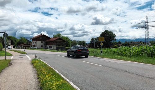 Eine Geschwindigkeitsreduzierung am Ortseingang Lohholz soll Thema eines Bürgerbegehrens werden. Foto Bettinger