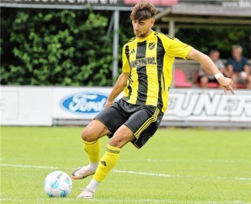 Elias Huber will mit dem SV Kirchanschöring für ein weiteres Jahr Bayernliga-Fußball sorgen.Foto Gabi Zucker