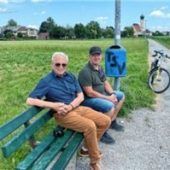 Sitzbank mit Ausblick