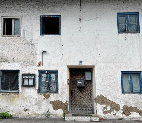 Im einstigen Gasthof befindet sich die Asylunterkunft in Grafing. Foto Gerlach