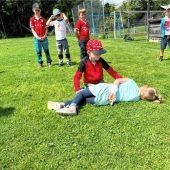 Rotes Kreuz zu Besuch im Kindergarten