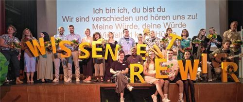 Intensive Wissensvermittlung über Monate hinweg zeichnen das Jugendprojekt aus. Fotos Ammelburger