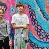 Bunte Meerestiere sollen Jugendlichen Mut machen