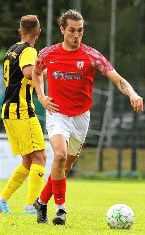 Jaume Rubio Gonzales spielt seit wenigen Wochen für Fußball-Landesligist TSV Wasserburg.Foto mb.presse – Butzhammer