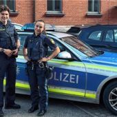 Spitzensportler unterstützt die Polizei