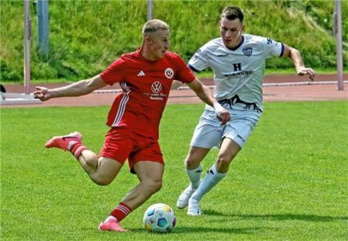 Kenan Smajlovic brachte seine Sechziger bereits früh in Führung. Foto Oliver Rabuser