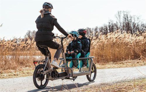 Lastenräder leisten einen wertvollen Beitrag zum Thema Nachhaltigkeit. Foto Johansson