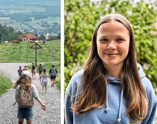 Mira Scheller (rechts) hat ein Freiwilliges Soziales Jahr am Schauerhaus in Oberaudorf absolviert. Foto Schelelr/privat