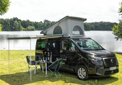 Nissan Primastar als Campingvan – Seaside by Dethleffs. Foto Autoren-Union Mobilität/Nissan