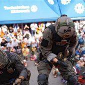 Die Polizei hautnah zum Anfassen