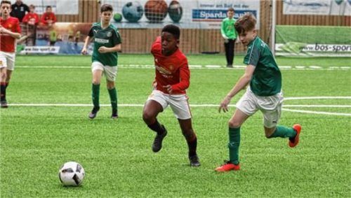 Sieben Turniertore 2017 – so lautete die Bilanz von Kobbie Mainoo (Manchester United) Foto privat