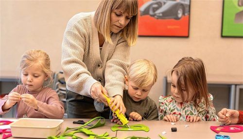 Spaß und Spiel sind bei den Familienworkshops im Lokschuppen geboten. Foto Jusseit