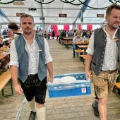 An der Spüle statt auf dem Rasen