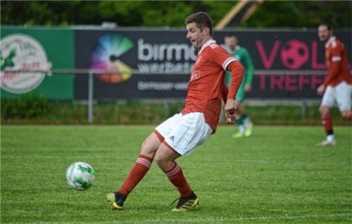 Torsten Voß, Abteilungsleiter des SV Westerndorf, tritt beim Benefizspiel für die Legenden-Elf an.Foto Ruprecht