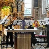 Hörner-Oktett mit magischem Klang in der Sachranger Kirche