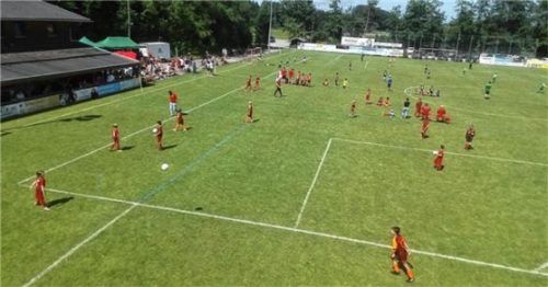 47 Teams kämpften im Rothbachstadion. Foto SV Riedering
