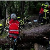 Felsbrocken erschlägt Wanderer