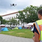 Palästina-Camp: Schutz bleibt erhöht