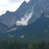 Felssturz donnert auf Klettersteig an der Zugspitze