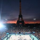 Paris feiert Olympia