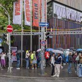 Riesiger Besucherandrang