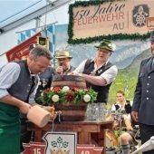 Prost auf 150 Jahre Feuerwehr Au