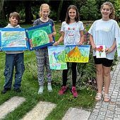 Kinder lassen Fantasie freien Lauf