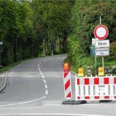 Durchfahrt derzeit nicht möglich