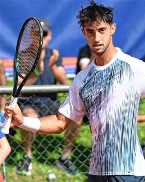 Ausgeglichene Bilanz: Der Argentinier Thiago Tirante spielte erstmals für Rosenheim.Foto Hans-Jürgen Ziegler