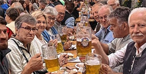 Das Kesselfleischessen setzte den Schlusspunkt der Feierlichkeiten.Foto Kottetr