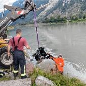 Rollstuhlfahrer aus Inn gerettet
