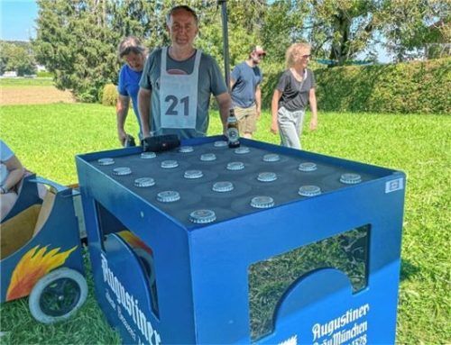 Design vor Windschnittigkeit: Martin Czemmel ließ sich von einem Biertragerl inspirieren.