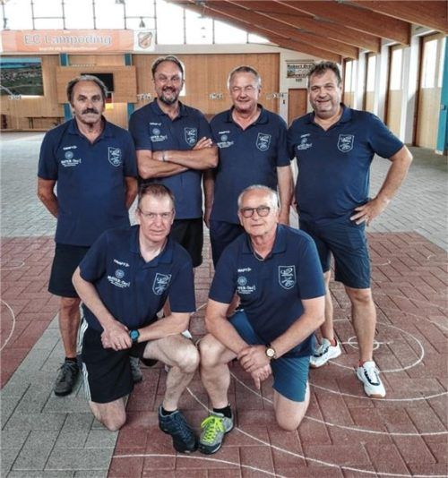 Die erfolgreichen Lohholzer Schützen (hinten von links):Peter Sedlbauer, Thomas Eglseder, Charlie Wiesböck, Günther Weiß und (vorne) Christian Strasser und Gerd Schaare. Foto sedlbauer