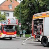 Große Aufregungum Feuer im Kuko