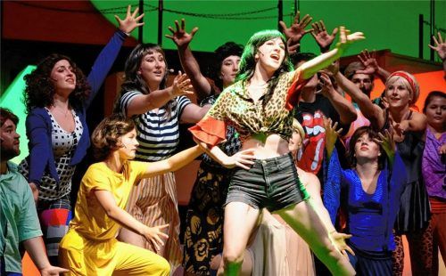 Die jungen Talente der Akademie Immling lieferten professionell anmutende Musicalkunst ab.Foto Kerssenbrock