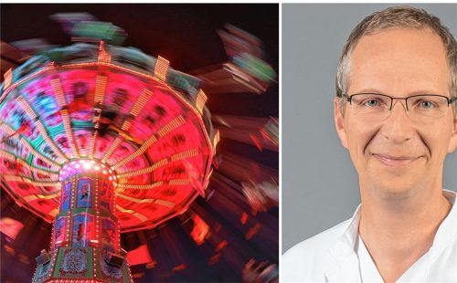 Dr. Klaus Jahn, Chefarzt an der Schön Klinik Bad Aibling Harthausen, hat vor rund einem Jahr die Tagesklinik für Schwindel, Gang- und Gleichgewichtsstörungen eröffnet.Foto dpa/Schön Klinik Bad Aibling Harthausen