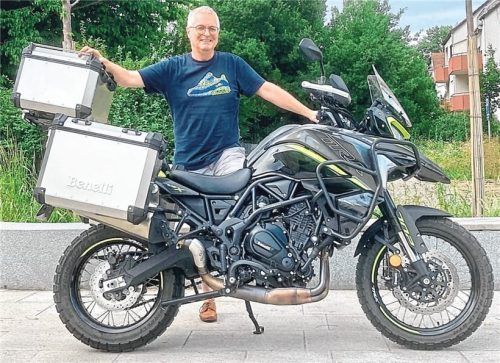 Dreingabe: Wer noch in diesem Jahr die Benelli TRK 702 X für 7700 Euro kauft, erhälteinen Koffersatz gratis dazu. Foto iwp