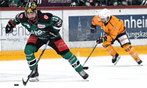 Er schreitet voran: C.J. Stretch trägt in dieser DEL2-Saison das „C“ bei den Starbulls. Foto Hans-Jürgen Ziegler