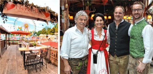Für die Familie Kiesl gehört das Herbstfest zu der schönsten Zeit des Jahres. Sie haben auch heuer wieder zahlreiche Neuheiten für den Tatzlwurm geplant. Foto Privat/ Schlecker