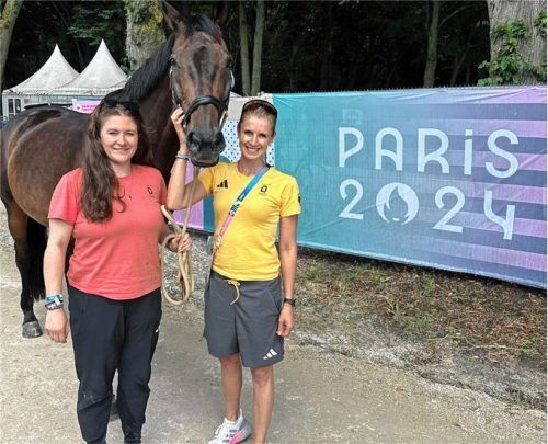 Für Franziska Leonhardt aus Großkarolinenfeld ist der Einsatz bei den Olympischen Spielen etwas ganz Besonderes. Fotos privat