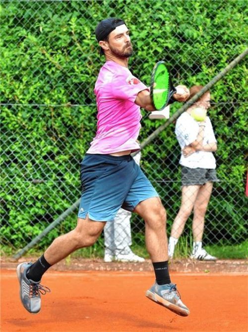Gastao Elias musste sich im Spitzeneinzel knapp geschlagen geben.Foto mk-Sportphoto