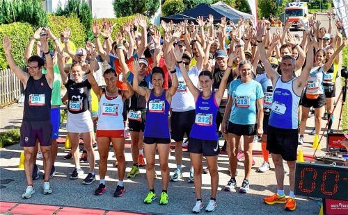 Große Vorfreude herrschte beim Hauptfeld auf den Start. Fotos Neuwirth